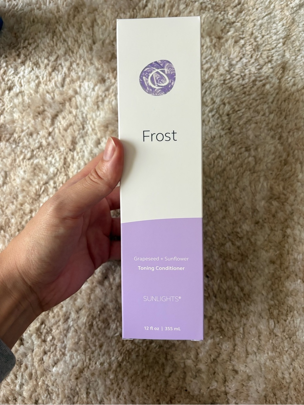 Frost Purple Toning Conditioner — Purple